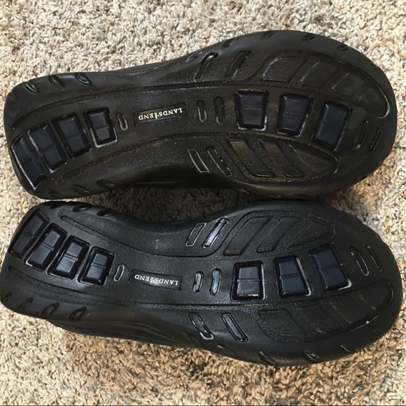 Land’s End Navy Leather Shoes 8.5 - Picture 9 of 9